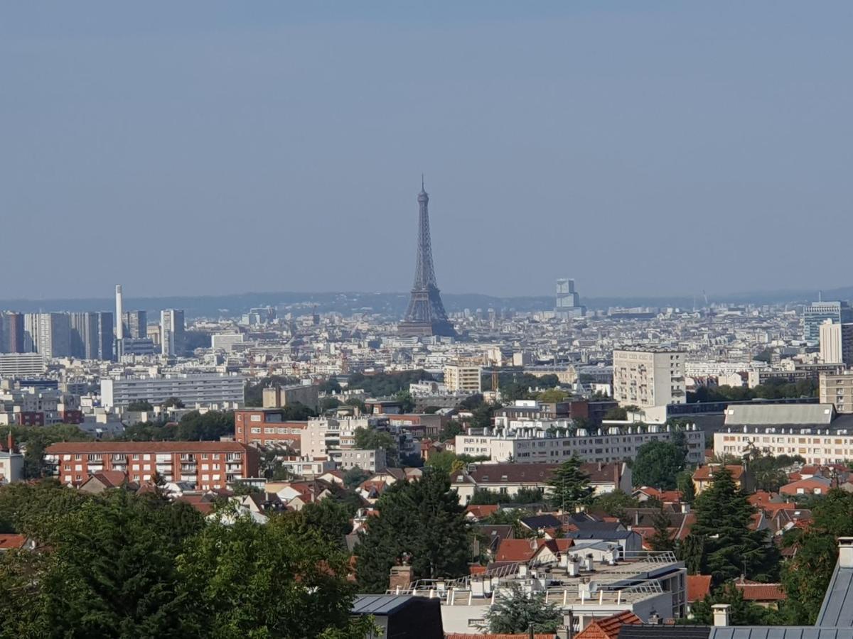 Exige Home - Charmant 2 Pieces Vue Tour Eiffel Châtillon 외부 사진